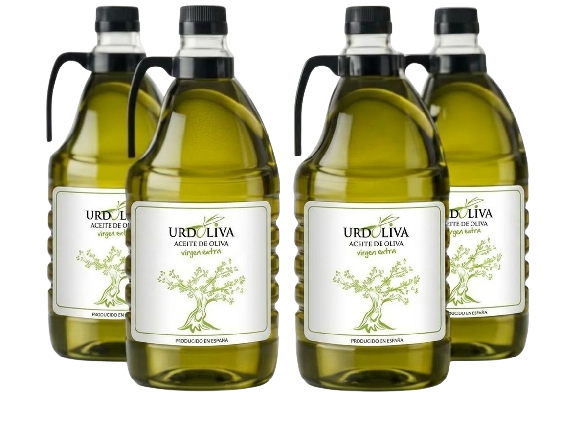 URDOLIVA EVOO Premium – 2L PET Bottle PACK 4 Units